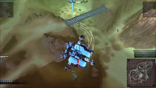 Robocraft: Crack Spider Combat Demo (Stabilized UWD Prototype.) смотреть онлайн