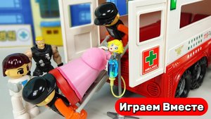 Играем в игрушки вместе ! ПРИНЦЕССА и РОДДОМ ! Видео для детей