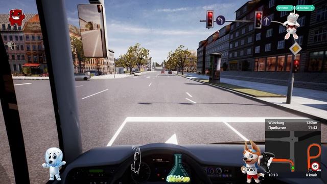Fernbus Simulator - Hurnberg - Wurzburg | Начало карьеры | PC | 60 FPS | RUS\ENG смотреть онлайн