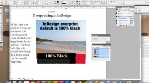 InDesign Tutorial Overprinting and How to Fix