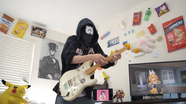 [FULL] YOASOBI - 怪物 Kaibutsu ギター弾いてみた Beastars Season 2 ビースターズ OP (Guitar Cover) смотреть онлайн