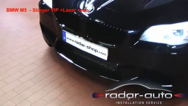 Installation Service Radarwarner / Radar detector / Detecteurs de Radar BMW M5 смотреть онлайн