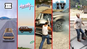Эволюция "ПОВРЕЖДЕНИЙ АВТОМОБИЛЯ" в играх GTA! Сравнение деталей повреждений