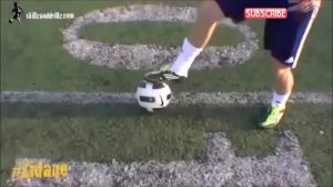 Зидан: обучение финту