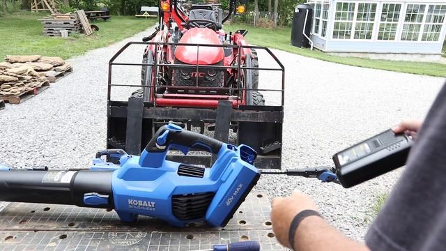#251: Kobalt 40v Leaf Blower & Line / String Trimmer Unboxing смотреть онлайн