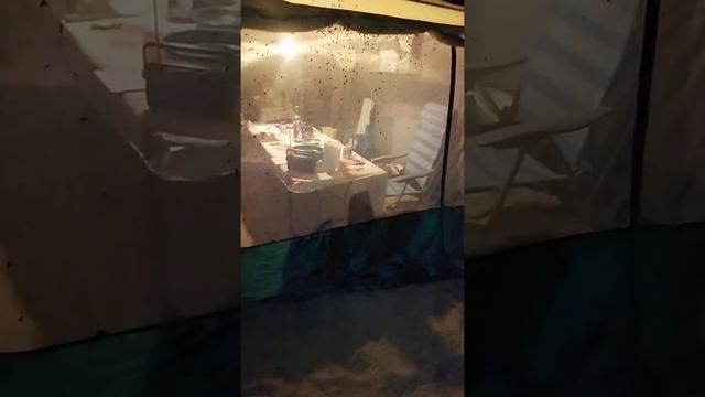 Ночной вид нашего лагеря смотреть онлайн