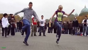 JumpStyle Cotton Eye Joe Renex Music Hard Jump Style Танец с прыжками с девушками