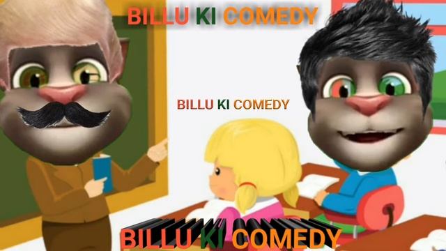 Teacher VS Student COMEDY  Talking Tom Hindi Funny Video by Billu Ki Comedy