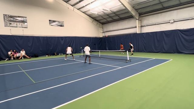 Marlboro Center Court 4.5 Pickleball Tournament - Dipen Bhatt/Dan Kulik vs Eugene Z & Kishan смотреть онлайн