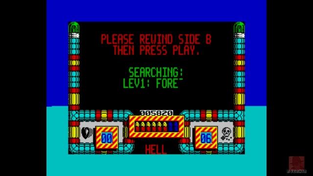 Hellfire Attack - on the ZX Spectrum 128K !! with Commentary смотреть онлайн