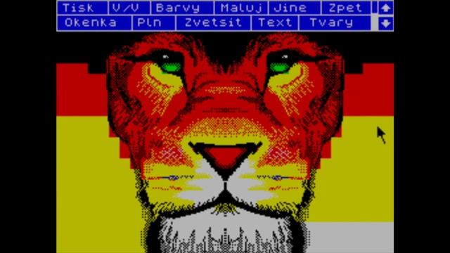 Pixel Art Kral 2 by trixs 2022 - draw in OCP ART Studio - ZX Spectrum смотреть онлайн
