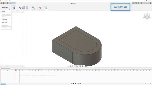 Exploring Fusion 360 User Interface Evolution | Generative Design