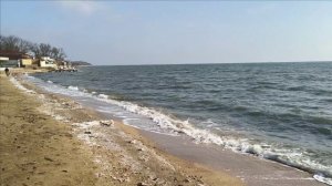 Керчь. Берег, море в Героевке 28.02.25