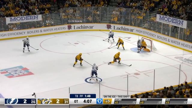 Tampa Bay Lightning at Nashville Predators | FULL Overtime Highlights - November 29, 2024