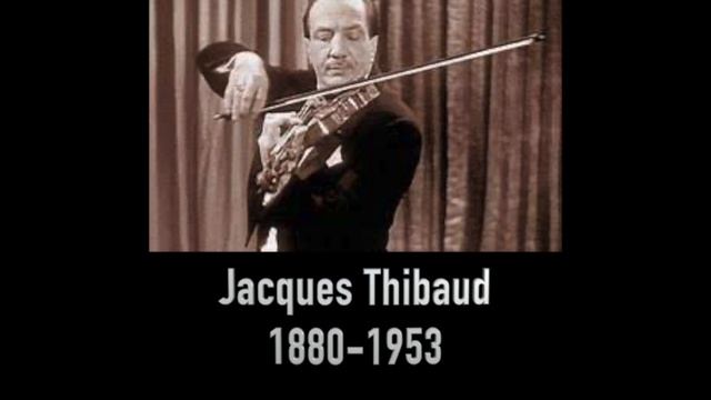 Jacques Thibaud and Jean Laforge play Franck Sonata (rare studio recording from 1952) смотреть онлайн