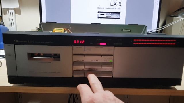 Nakamichi LX-5 first run and short test. смотреть онлайн