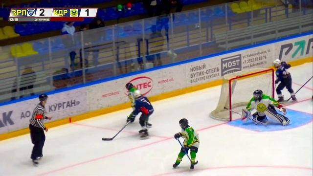 Хоккейный матч ЗАУРАЛЬЕ - КЕДР смотреть онлайн