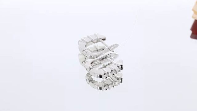 Серьги из белого золота Александра с бриллиантом . 1021742сб смотреть онлайн