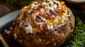 Тайный рецепт запеченного картофеля с ветчиной и беконом! Крошка-Картошка отдыхает.