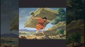 Могучую силу имея бесстрашен и силен Самсон