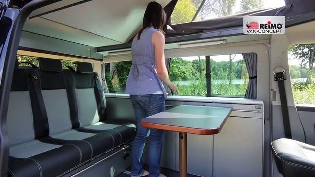 Reimo Campingbus: Der Reimo VW T5/T6 CityVan смотреть онлайн