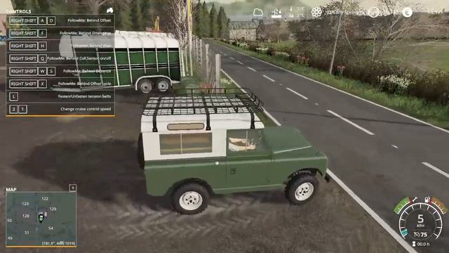 Land Rover + Music!  Gatehead Farm FS19 Episode 4 смотреть онлайн