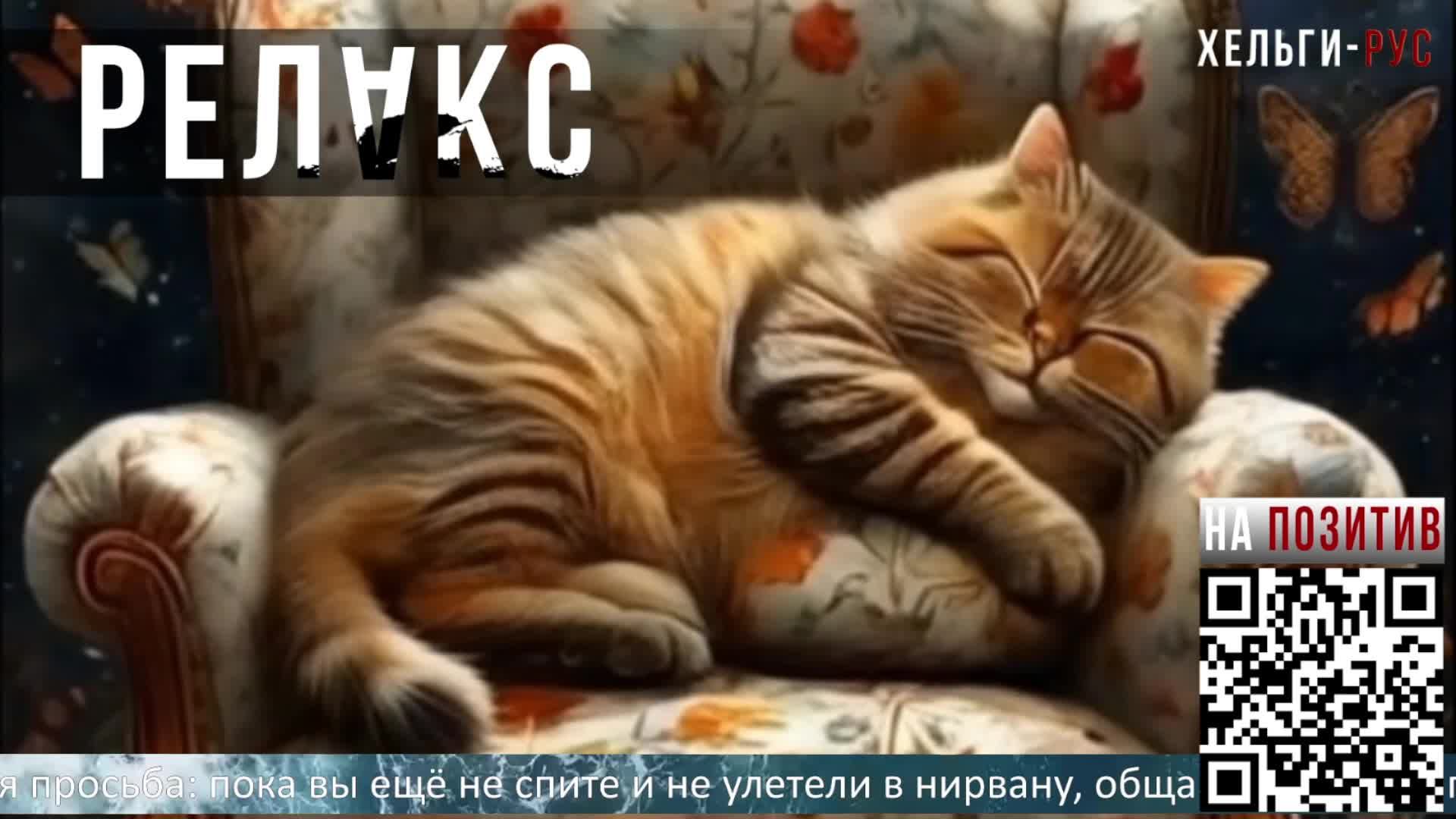 Helgi-RUS Релакс.Котик 3.Мелодичное, лечебное мурчание.Медитация.Музыка