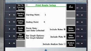 Tutorial: Print Functions of the AMS 2140 Machinery Health Analyzer