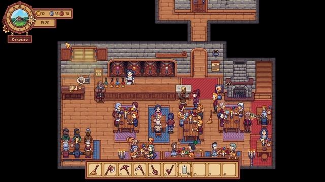 Travellers Rest - 2 сезон ► Расширение зала | Новый бармен  #16