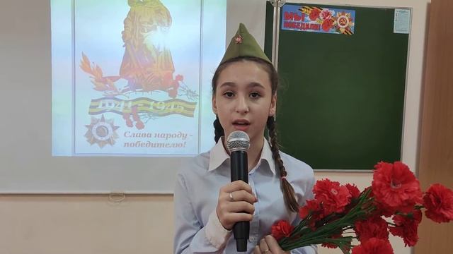 Тахирова Алина 11 лет, "В землянке" смотреть онлайн