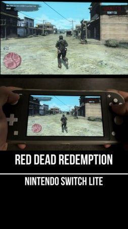 Red Dead Redemption Nintendo Switch Lite Gameplay