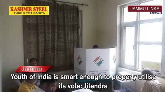 Youth of India is smart enough to properly utilise its vote: Dr. Jitendra смотреть онлайн