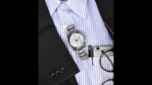 Универсальные часы под любую одежду - белые Seiko Astron  SSH063J1 / SBXC063