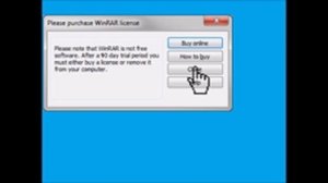 Please purchase WinRAR license
