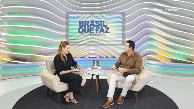 BRASIL QUE FAZ na BAND - ELVIS CEZAR entrevista Just Paulinha смотреть онлайн