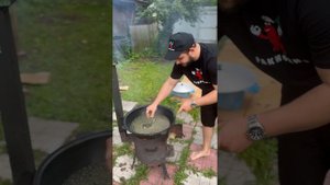 Бульона к варке волжских раков🦞🔥 в казане на костре с фирменным набором специй от  «РАКИОКИ»👌🏻
