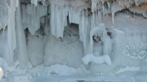 Ледяная сказка Байкала...
