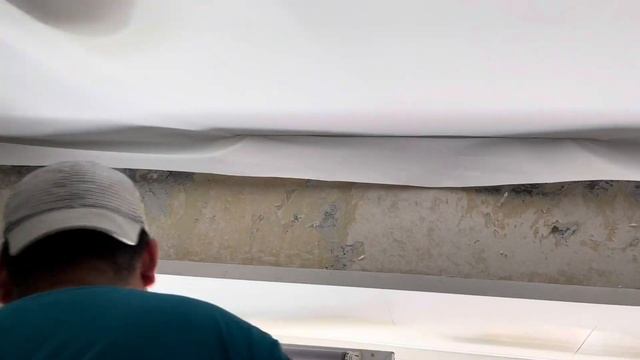 Тканевый натяжной потолок своими руками смотреть онлайн