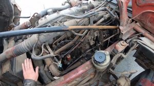 Последняя поездка грузовика рено "Мидлайнер". Конец пути.