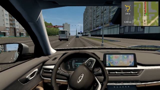 City Car Driving едем на рыбалку на Chery Tiggo 7 смотреть онлайн