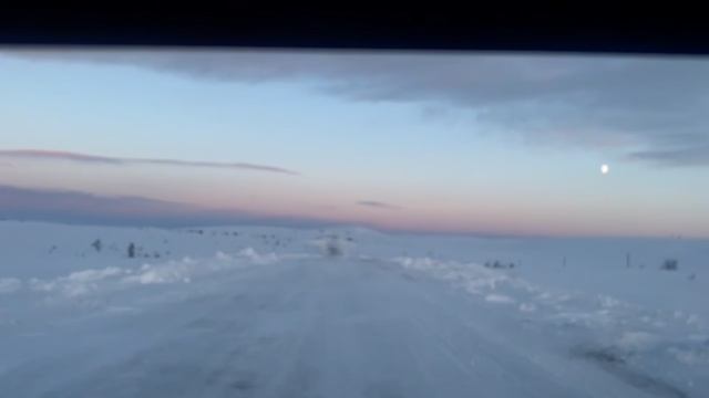 Териберка снежный плен