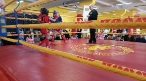 23.02.2025г. соревнования по кикбоксингу клуб red warrior.