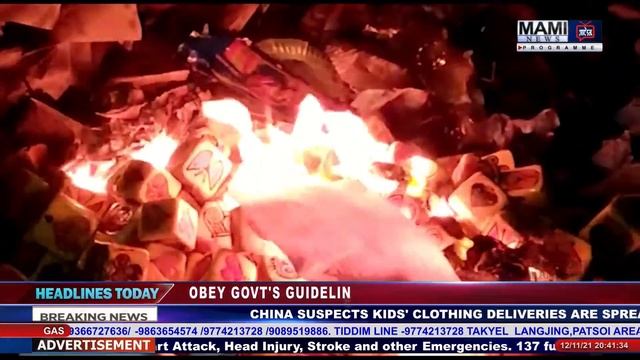 MAMITv PRIME TIME Manipuri News 12 NOVEMBER 2021