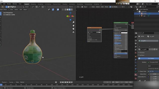How to apply texture in #blender 2.92 V2 смотреть онлайн