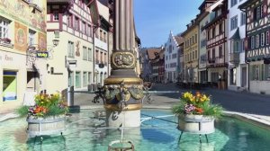 Штайн-на-Рейне, Удивительный средневековый город в Швейцарии 4K Весна в Швейцарии