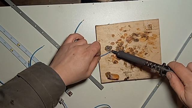 Как легко паять светодиодные ленты для светильника смотреть онлайн
