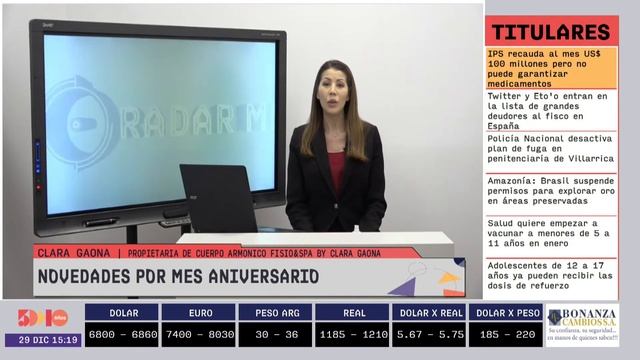 Clara Gaona | RADAR MP | 5días TV смотреть онлайн