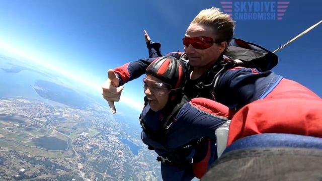 Celine Ramgoolam's Tandem skydive!