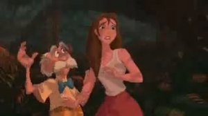 Tarzan fights with Kerchak HD