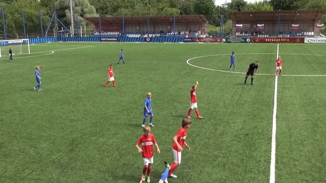 "Чертаново" - "Спартак" (команды 2010 г. р.) 1 состав, 1 тайм смотреть онлайн